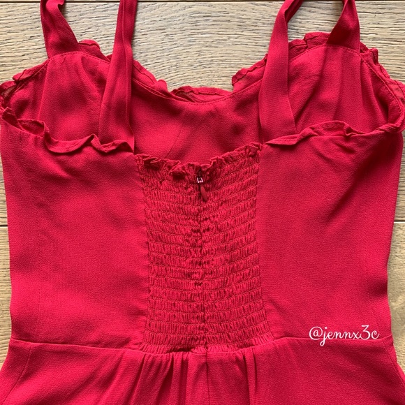 ❌[SOLD]❌Reformation Christine Dress || Lipstick - Picture 12 of 16